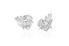 #1150 Lilja stud earrings with optional rose quartz earring pendants