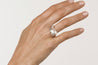 #1152 Lilja medium ring with optional pearl