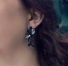 #1015 Ivy hanging earrings