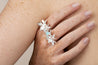 #1118tp Lyng large ring with topas