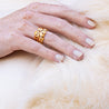 #1119 Glimmer Lyng ring with diamonds