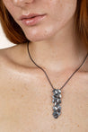 SALE SALG 40% off #1122 Glimmer Lyng long pendant with diamonds