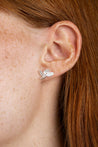 #1124 Glimmer Lyng small earrings