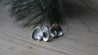 #1155 Lilypond medium earrings